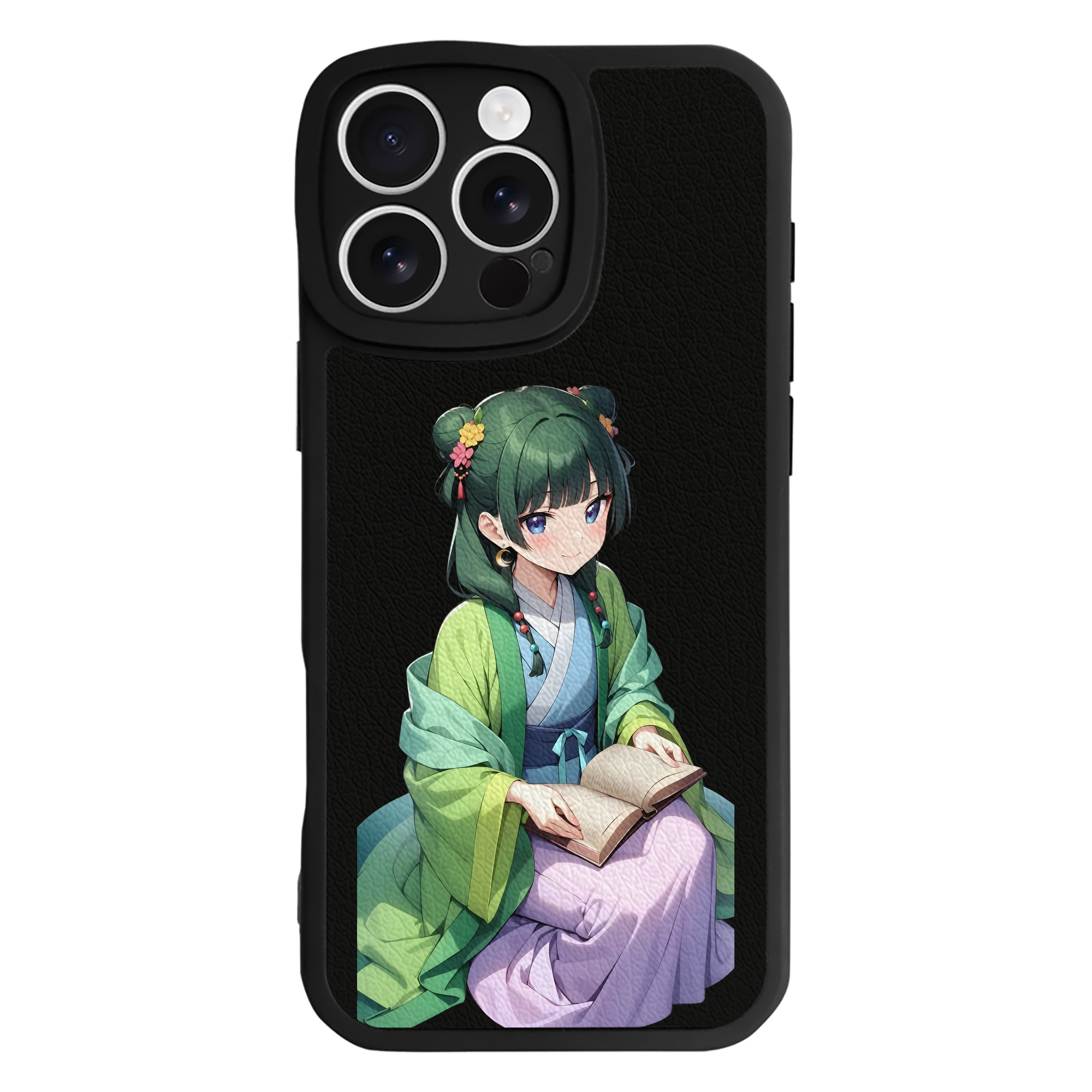 薬屋のひとりごと The Apothecary Diaries 【iPhone 16シリーズ対応】シリコンスマホケース（レザー調） 材質：シリコン